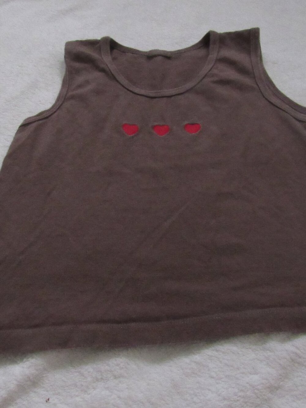 John Galt Brown Tank Top One Size USED